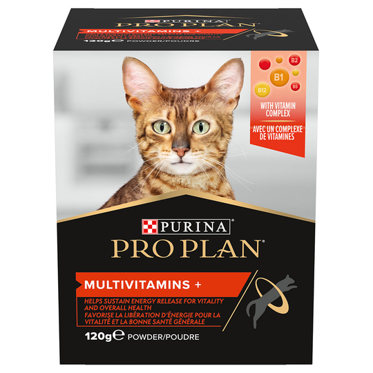 PRO PLAN Cat Adult & Senior Multivitamins Supplement pulver - Ekonomipack: 2 x 120 g