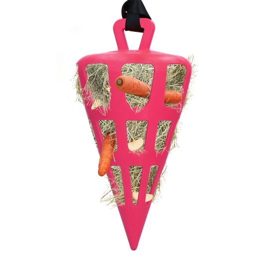 Holland Animal Care - Höboll/Hay Slowfeeder Fun and Flex - Rosa