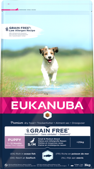 Grain Free Puppy & Junior Small/Medium - 3 kg