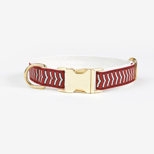 Hundhalsband Chef L'Bark Röd - See Scout Sleep M