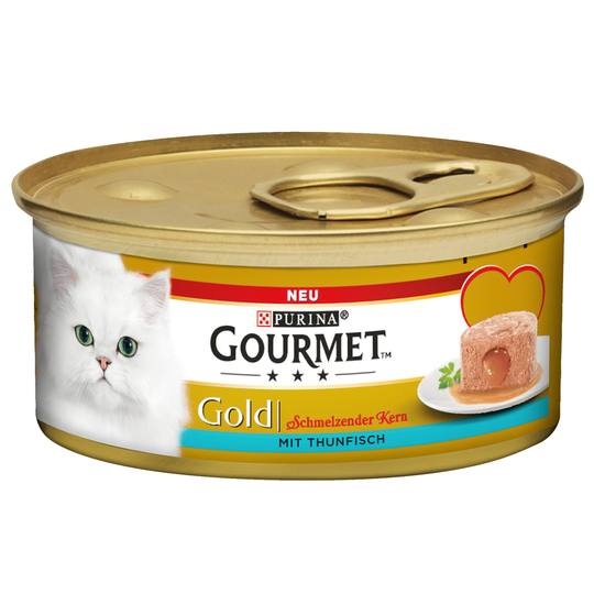 Gourmet Gold Melting Heart 12 x 85 g - Tonfisk