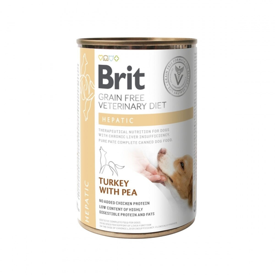 Brit Veterinary Diets Dog Hepatic Grain Free 400 g