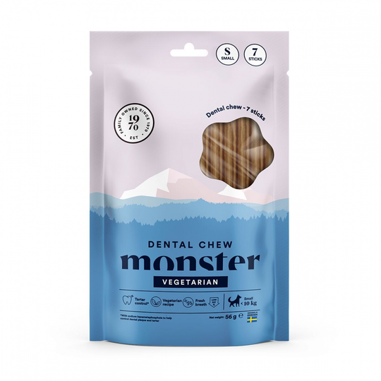 Monster Dog Dental Chew Vegetarian Small (7 st)