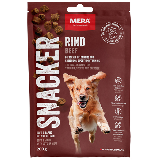 MERA Snacker Nötkött - Ekonomipack: 8 x 200 g