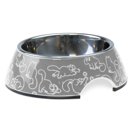 Simon's Cat melaminskål - 160 ml, Ø 14 cm