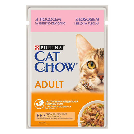 26 x 85 g Cat Chow våtfoder - Lax