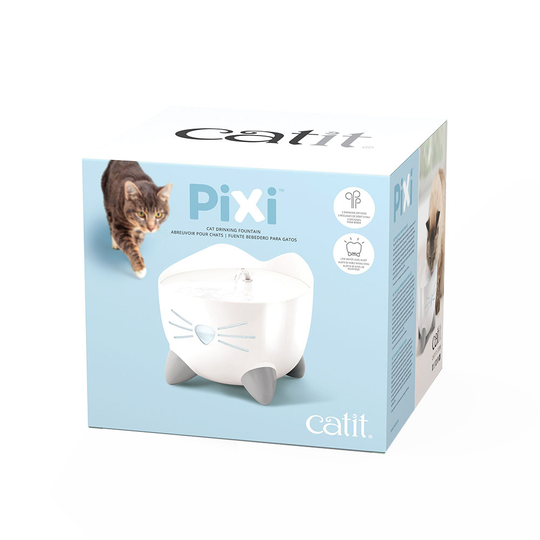 Catit PIXI dricksfontän, vit - Dricksfontän 2,5 l
