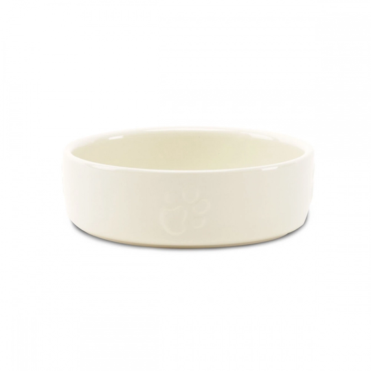 Scruffs Icon Matskål Keramik Gräddvit (13 cm)