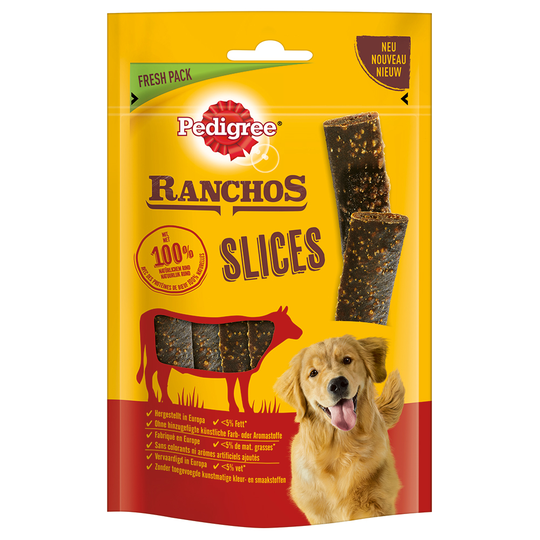 Pedigree Ranchos Slices hundgodis - 60 g