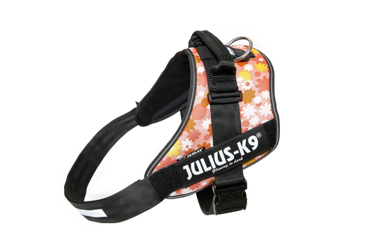 Julius-K9 IDC® Powerharness Hundsele - Pink Floral (3)