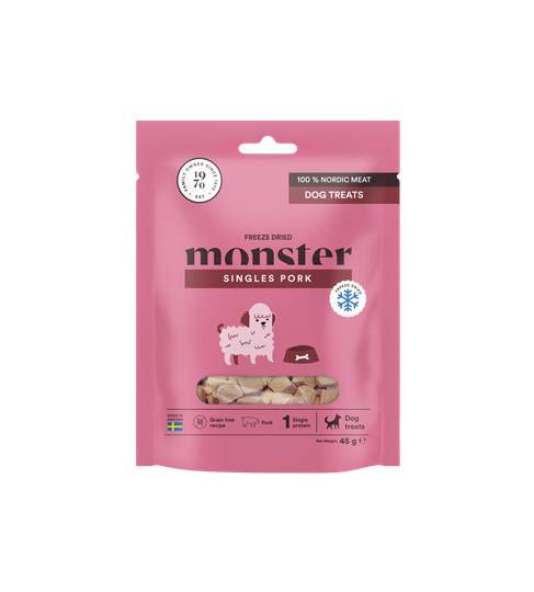 Dog Treats Freeze Dried Pork - 45 g
