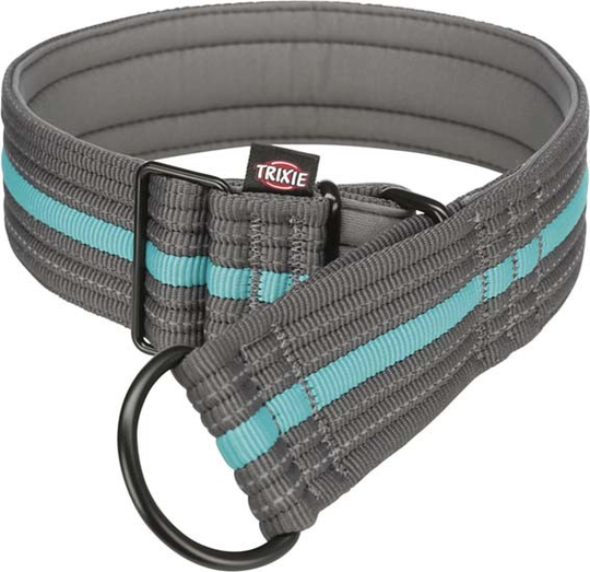 Fusion Hundhalsband Halvstryp - Ocean/Grafit / S-M