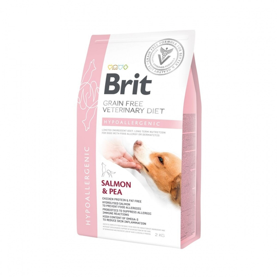Brit Veterinary Diets Dog Hypoallergenic Grain Free (2 kg)