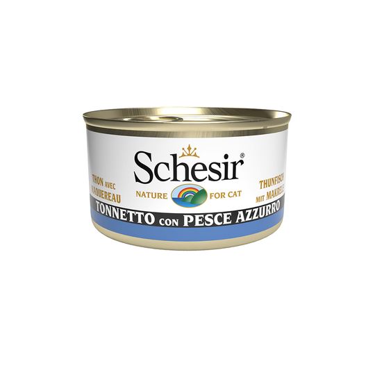 Schesir Tuna in Jelly 6 x 85 g - Tonfisk med makrill