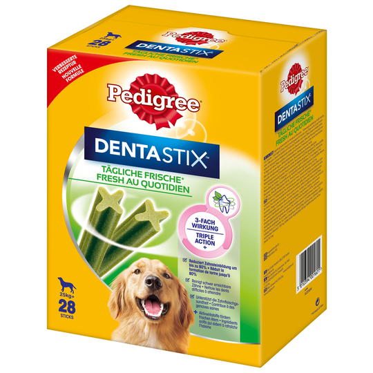 Pedigree Dentastix Daily Oral Care - Dentastix x 56 + Dentastix Fresh x 56 - för stora hundar