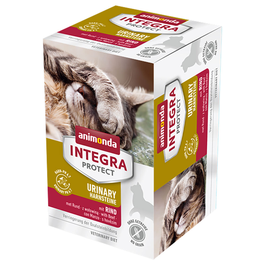 Animonda Integra Protect Adult Urinary Oxalsten 6 x 100 g - Med anka