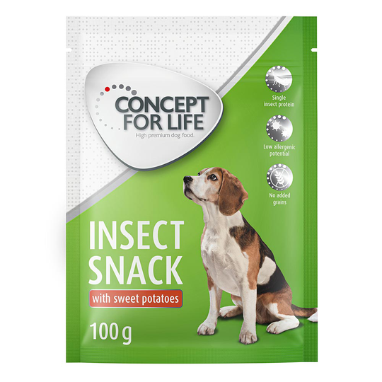 Concept for Life Insect Snack med sötpotatis - 100 g