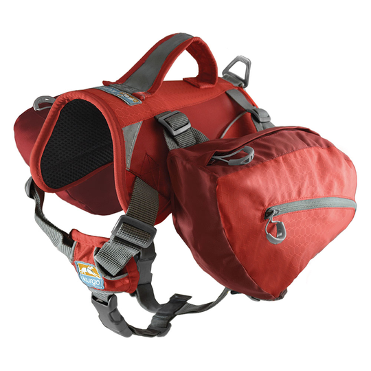 Kurgo Baxter klövjeväska, röd - Big Baxter: 76 - 122 cm bröstomfång