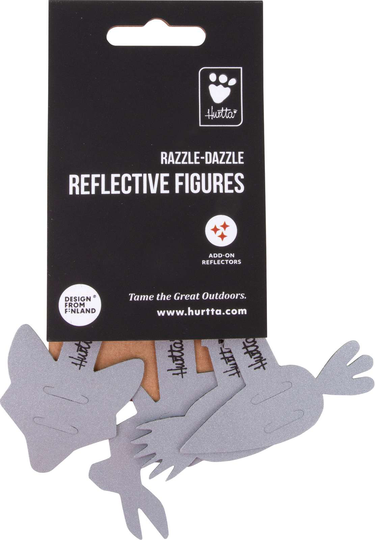 Hurtta Razzle-Dazzle Reflexfigurer - 4-pack