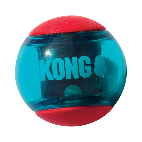 KONG Squeezz Action Ball - M: Ø ca 6 cm