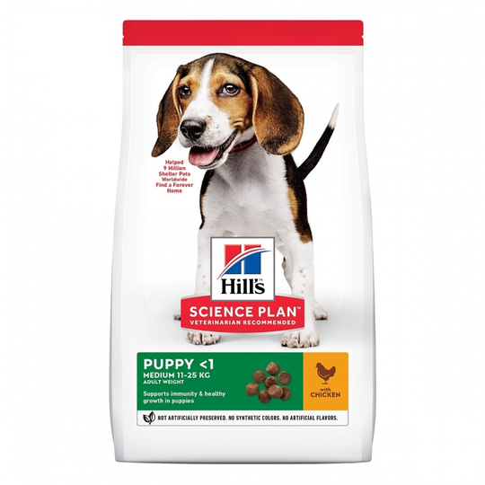 Hill's Science Plan Puppy Medium Chicken (2,5 kg)