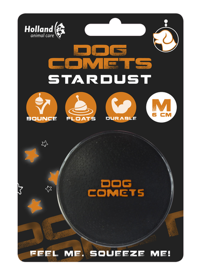 Holland Animal Care Dog Comets Stardust M - Svart