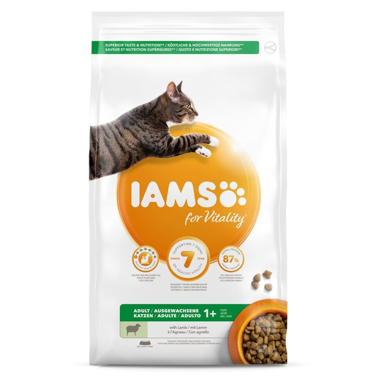 Iams Cat Adult Lamb (10 kg)