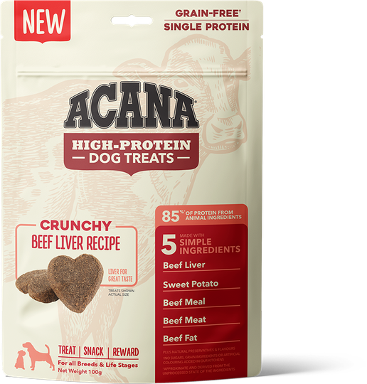 Dog Treats Crunchy Beef - 100 g