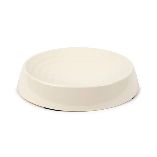Little&Bigger Ripple Matskål till Katt Creme