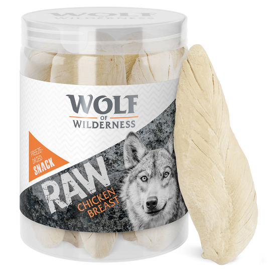 Wolf of Wilderness RAW Snack - Chicken Breast (frystorkat) - 110 g