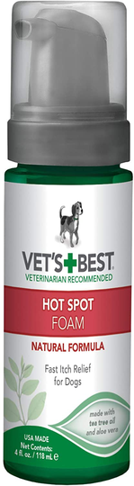Vet's Best Hot Spot Skum Med Itch Relief - 118 ml
