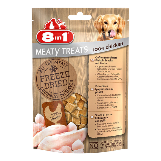 50 g 8in1 Meaty Treats till sparpris! - Kycklingbröst