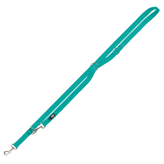 Trixie Premium justerbart koppel, ocean - Stl. M-L: 2 m långt/20 mm brett
