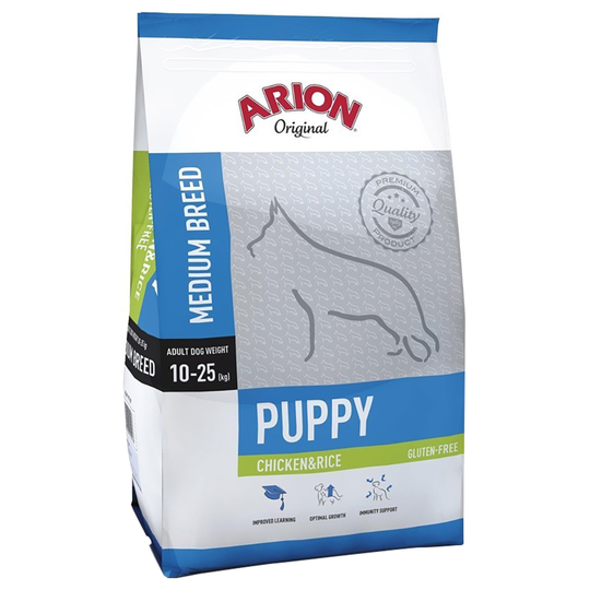 Arion Original Puppy Medium Breed Chicken & Rice - 12 kg