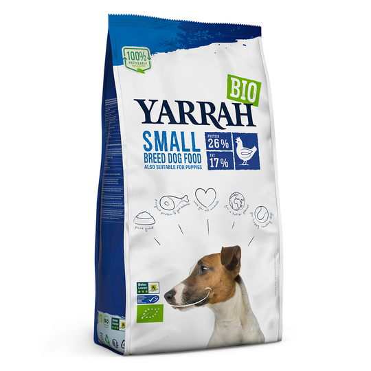 Yarrah Organic Small Breed med ekologisk kyckling - 5 kg