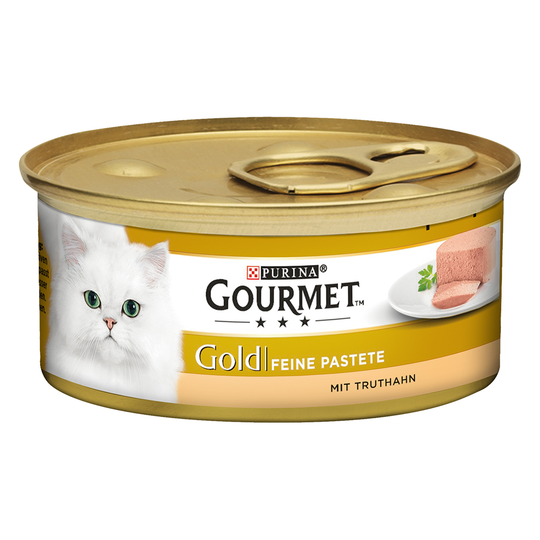 Ekonomipack: Gourmet Gold Fine Paté 48 x 85 g - Kalkon