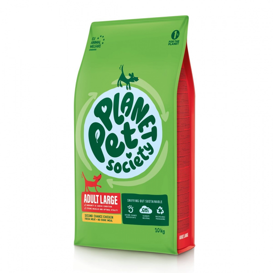 Planet Pet Society Dog Adult Large Second Chance Chicken (10 kg)