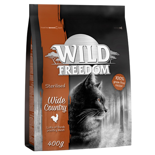 Wild Freedom Adult "Wide Country" Sterilised - Poultry - 400 g