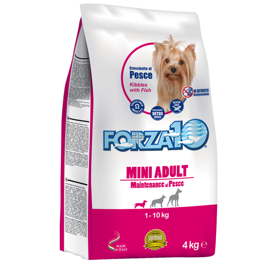 Forza 10 Mini Maintenance med fisk - Ekonomipack: 2 x 4 kg