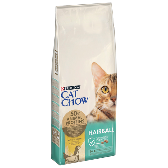 Ekonomipack: Cat Chow kattfoder 2 x 15 kg - Adult Special Care Hairball Control