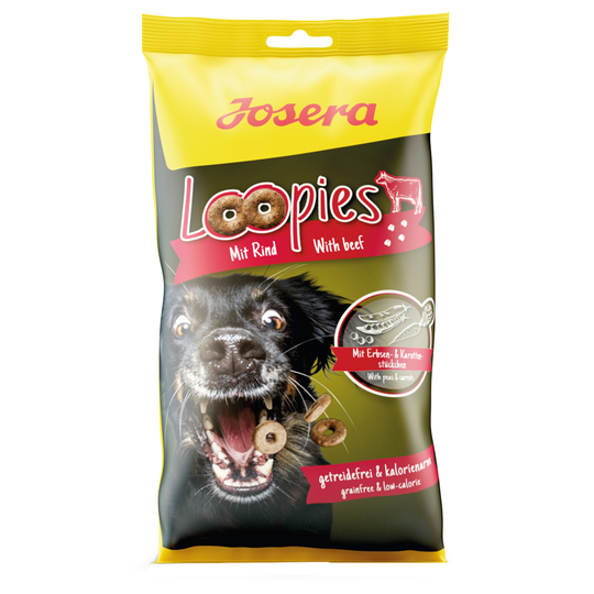 Josera Loopies - Ekonomipack: Nötkött 3 x 150 g