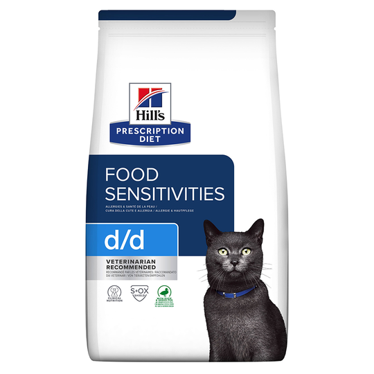 Hill's Prescription Diet d/d Food Sensitivities Duck & Green Peas - 3 kg