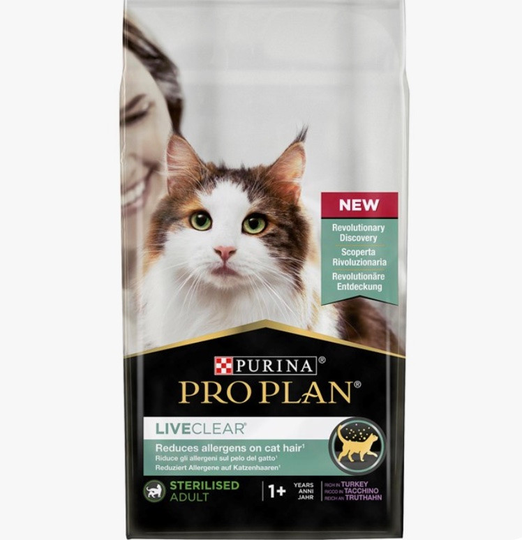 Liveclear Torrfoder till Steriliserade Katter - 1,4 kg