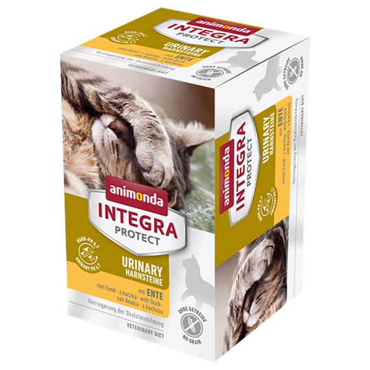 Animonda Integra Protect Adult Urinary Oxalsten 6 x 100 g - Med nötkött