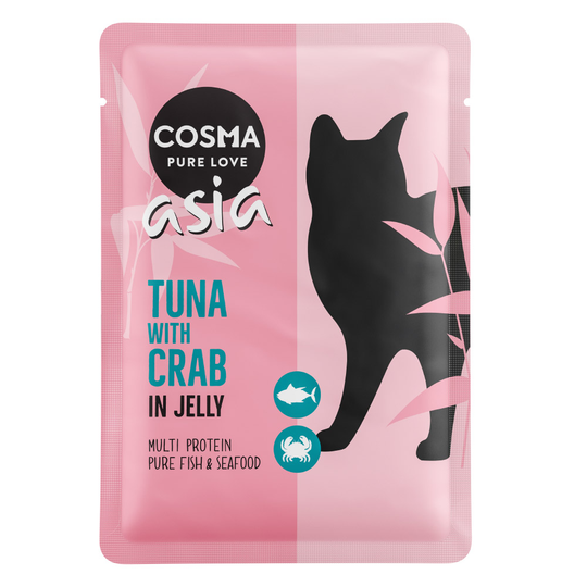 Cosma Asia portionspåsar 6 x 100 g Kyckling & tonfisk