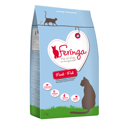 Ekonomipack: Feringa torrfoder 3 x 2 kg - Fisk