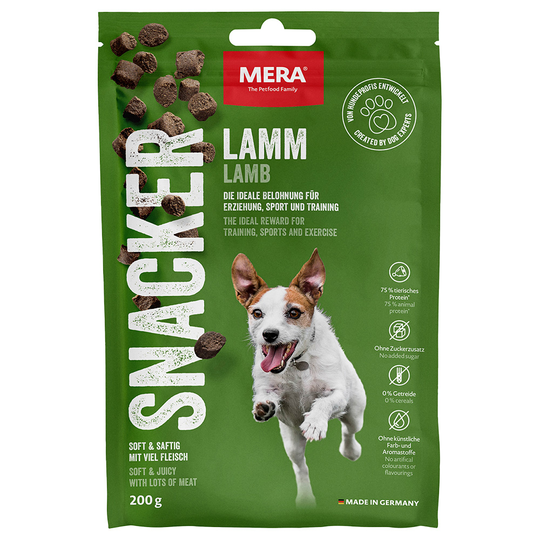 MERA Snacker Lamm - Ekonomipack: 8 x 200 g