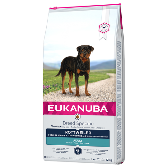 Eukanuba Adult Breed Specific torrfoder till sparpris! - Rottweiler (12 kg)
