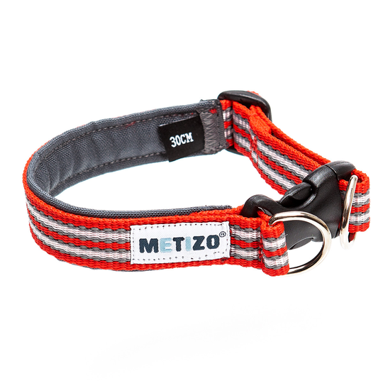 Halsband Fast - 25 cm / Röd