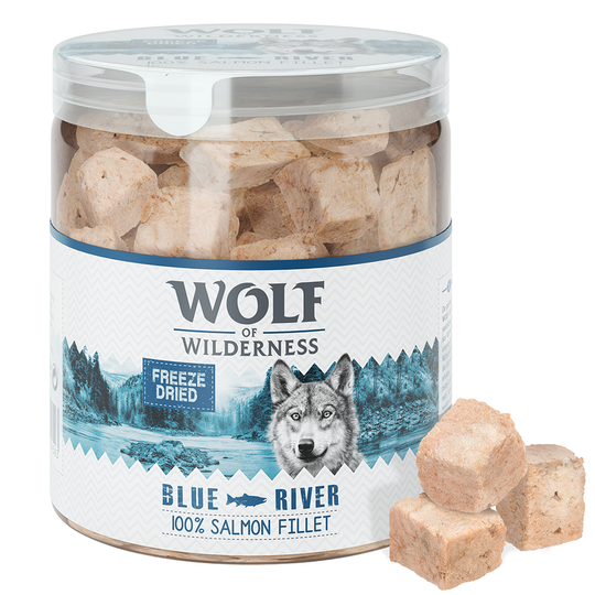 Wolf of Wilderness - RAW Snacks i ekonomipack! - Lax (280 g)